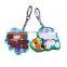 oem silicone blank sublimation keychain