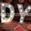 direct manufacture festival marquee letter light marquee sign for wedding and room decoration