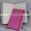 hardcover note book a5, pu leather note book