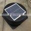 15W 14inch solar powered exhaust fan,solar panel fixed