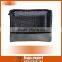 2016 Popular mesh vanity bag toiletry bag for Men, grey rectangle poly mesh for body