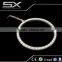 DTM Style Horseshoe RGB Multi-Color LED Angel Eyes Halo Rings For 2 3 4 Series Headlights Retrofit