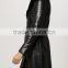 fashion Women's leather coats jackets washed leather overcoat