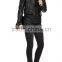 BKL GOTH Black Leather MOTORCYCLE Jacket with STUDS