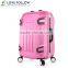 ABS aluminum frame structure hard shell vip luggage