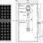 300w Monocrystalline156*156mm Cells Pv Panel