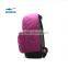 ERKE wholesale lightweight teenagers brand export solid color school backpack bag purple black grey