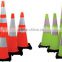 height 700mm made from PVC colored trafic cones