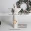 Elegant LED Lighted White Ceramic Angels