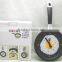 Creative frying egg wall clock/ pan shaped wall clock