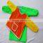 PU water resistant nylon fabric fancy baby bibs