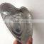 Hot Sale Hearted-shape Disposable Aluminum Foil Chocolate Storage Container