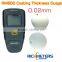 RM660 Paint Coating Thickness Gauge Digital Meter Instrument Tester 0-1.25mm Iron Aluminum Base Metal Car Automotive measure