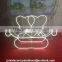 Acrylic wedding chairs ,clear bride and groom chairs for banquet