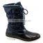 ladies beige hi-cut thermo boots fur boots canadian style duck boots 2016