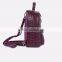 Handmade Genuine Crocodile Backpack Bag Custom Two Sided Shoulder Bag
