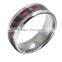 New designs arrive Fashion ring with camo inlay for men and women