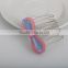 Professional hair comb children plastic bowknot hair accessory factory direct fine handmade hair comb