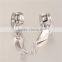 Sample Design Silver Safety Chain Charms Blue Diamond Charms For Bracelet Making