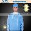 Disposable Medical Blue SMS Sterilized Surgical Gown for Hospital Use