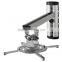 High load capacity projector support ceiling mount pulled in and out Universal bracket