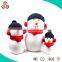 Soft Hot Sale PLush Customed Wholesale Plush Snowman For Baby Gift