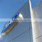 aluminum composite panel manufacture PVDF painting ACP facade cladding /modern exterior wall cladding material in Turkey
