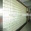 clear colored crystal parallel cloudy mosic glass block suppliers