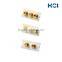 Bezel with Gold Plated RCA RGB Style Audio and Video Adapter