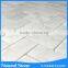 Mosaic 1''x2'' matte herringbone white mosaic wall tile for office floor backsplash