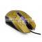 Gold 3200 DPI USB Wired Mouse Mice,LED Optical Gaming Mouse