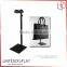 Metal Silver Brushed handbag stand bag display handbag Rack