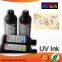 LED UV ink for Epson DX5/DX6/DX7, printing for hard & soft material