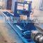 Neweek building timber processing round log circular wood planer machine