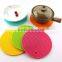 Popular Kitchen Table Accessories Heat Resistant Honeycomb Silicone Pot Holder, Silicone Coaster