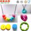Non-toxic Safe Silicone Bbay Teether Necklace Teeth Toy Teeth Pendant