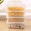 Wholesale plain suqare plastic packaging food grain box