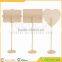10 Pcs Mini Wood Blackboard Chalkboard Easel With Stand And Sturdy Thick Base