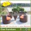 Leisure garden rattan outdoor furniture philippines coffee set