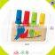 wholesale baby wooden whistle toy fashion kids wooden whistle toy popular children wooden whistle toy W07E003