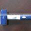 Carbon steel stoning hammer 1000g with TPR handle