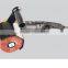 Non-woven abrasive with abrasive cloth impregnation flap wheels