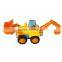 Push and Go Friction Powered Car Toys,Tractor, Bull Dozer truck, Cement Mixer, Dump truck from ICTC Factory