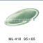 Oval shape tin metal sign board
