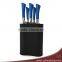 Factory Supply Kitchen Knife Set with Stand Block
