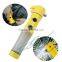 4 in1 LED Flashlight Torch Belt Cutter Safety Car Auto Emergency Escape Hammer