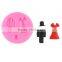 Manufacturer liquid silicone mold baking mold handmade soap cake tool - men and women dress  1688 agent