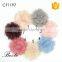 DIY CF1197 fancy large baby chiffon bead hair clip