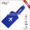 Newest Design Custom Standard Size Soft Cheap Pvc Luggage Tag Wholesale