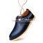 hot sell best quality men relaxation casual shoes leather fashion, adults business leather shoes casual made in china factory